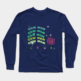 cow mom t shirt Long Sleeve T-Shirt